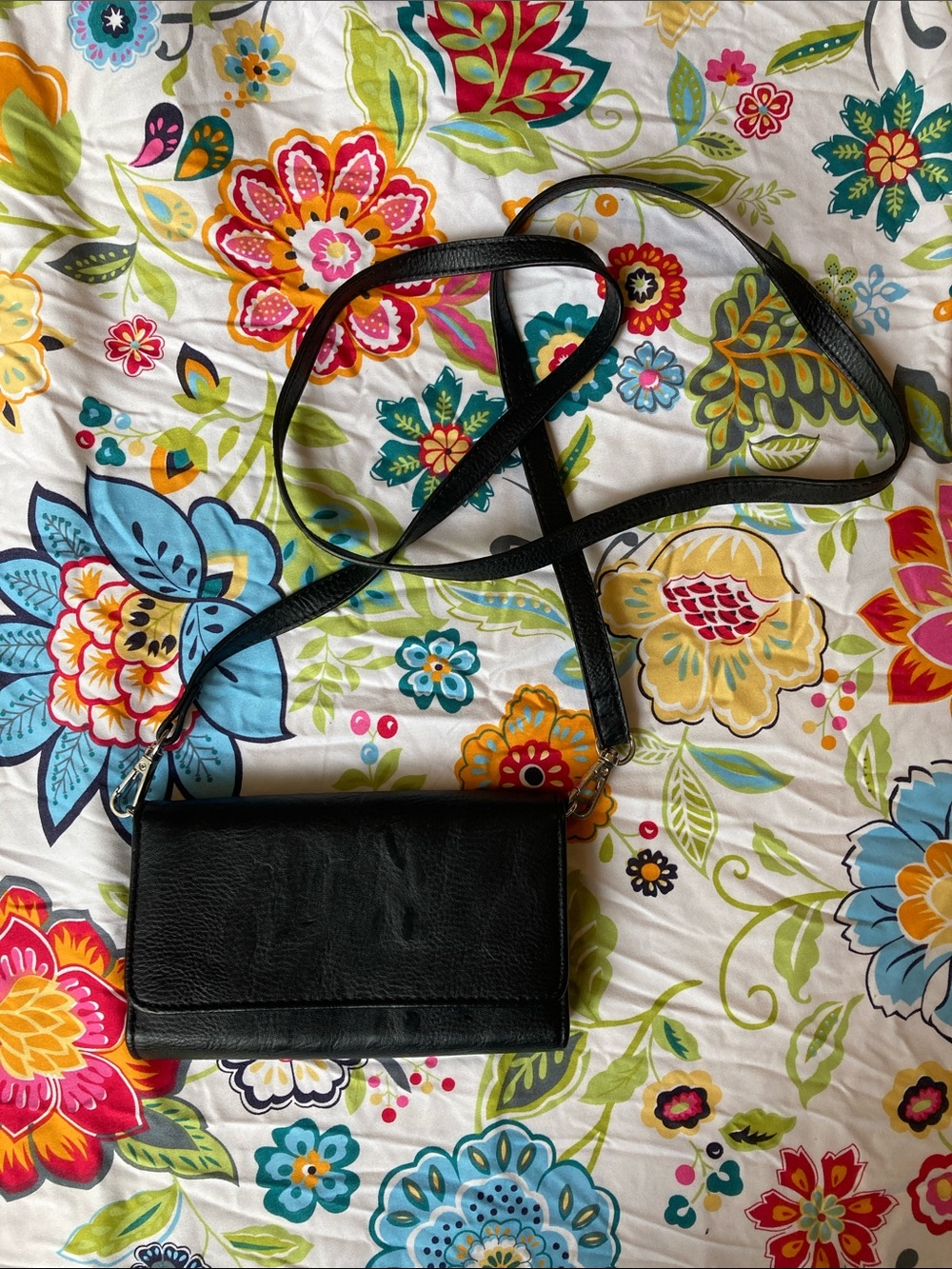 Mossimo Supply Co. Black Crossbody Wallet Purse